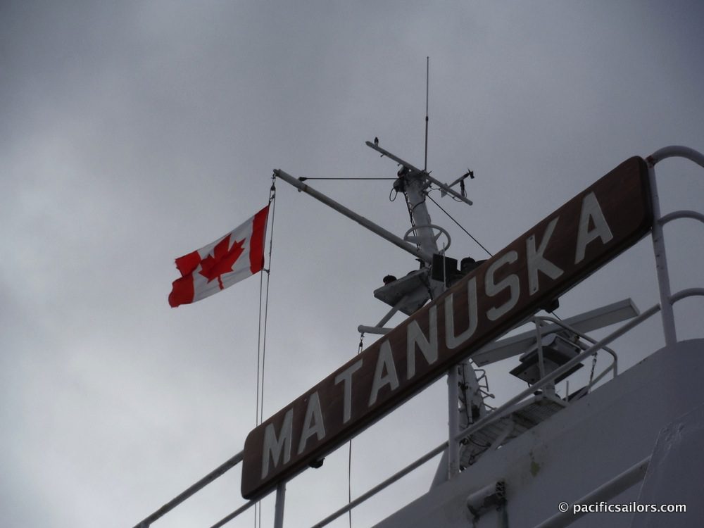 Transiting through Canadian waters