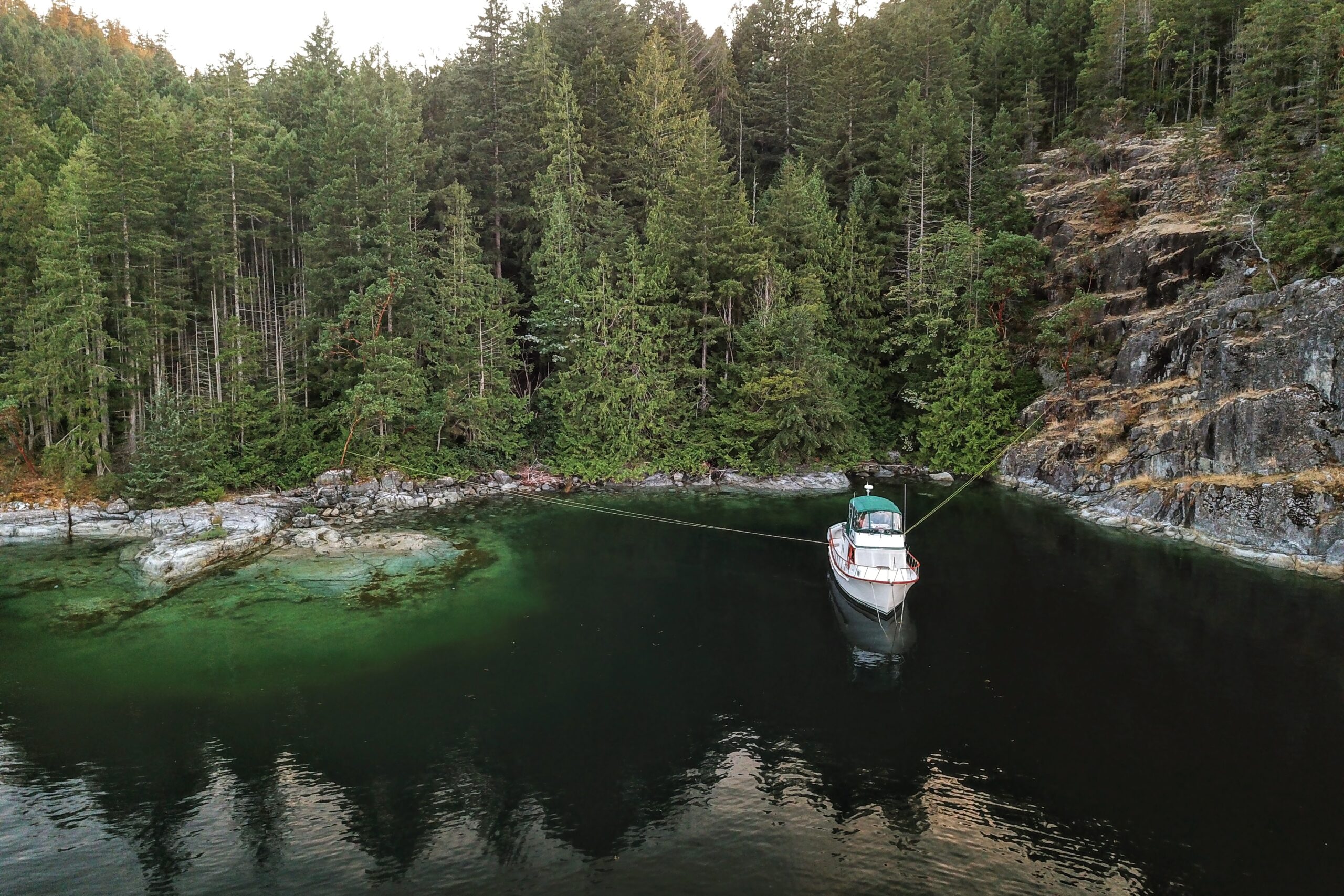 Cruising Desolation Sound aboard a Monk 36